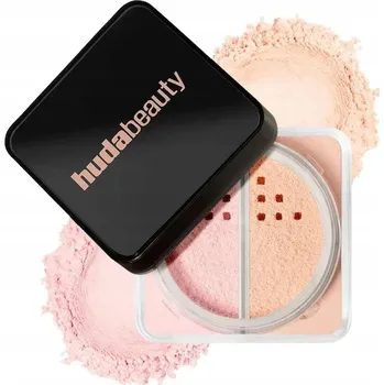 Pudr Huda Beauty | Sypký pudr Duo - Cherry Peach (Třešeň a Broskev)