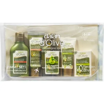 Kosmetická sada Sada mini kosmetiky Dalan d'Olive na tělo, obličej a vlasy