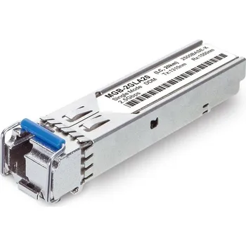 Switch Planet MGB-2GLA20, mini GBIC (SFP), 2,5Gb, 20km, SM TX1310nm/RX1550nm, LC konektor, DDM