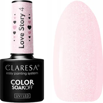 Lak na nehty Claresa Hybridní lak na nehty Love Story 4 5ml