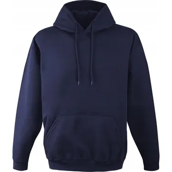 Pánská mikina MIKINA S KAPUCÍ 280G TMAVĚ MODRÁ VEL. XXXL
