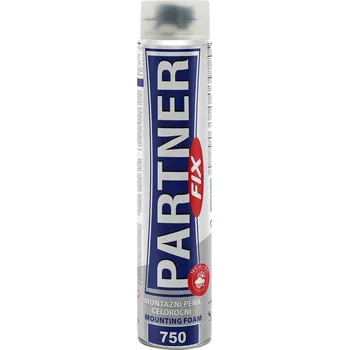 Montážní pěna PARTNER FIX CELOROČNÍ montážní PUR pěna pistolová 700 ml