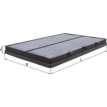 Kabinový filtr Filtr vzduchu v interiéru MAHLE ORIGINAL LAK 243