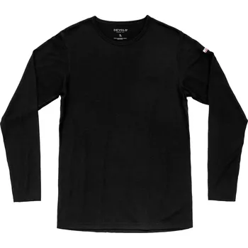 Dámské tričko Devold BREEZE PLUS MERINO 200 SHIRT MAN Barva: black, Velikost: XXL