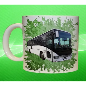 hrnek s autobusem IVECO ARWAY zelený 550 ml