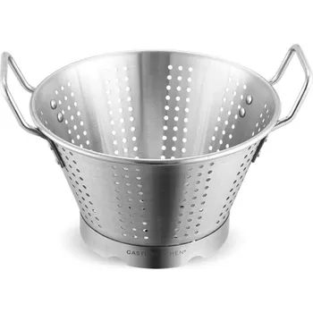 Cedník a síto Cedník s rukojeťmi – 26 L – kónický – nerez | Gastrokitchen