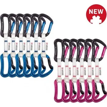 smyčka Ocún Raven QD BIO-DYN-RING 15 mm 10 cm 6pack Barva: Růžová