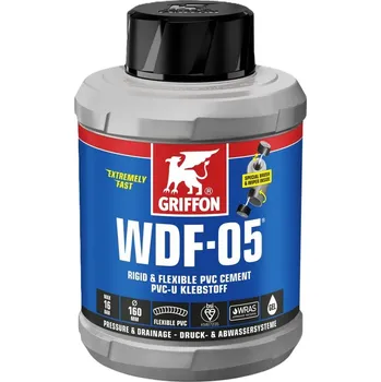 Průmyslové lepidlo Lepidlo PVC Griffon WDF-05, dóza se štetcem 500 ml