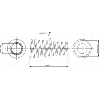 Pružina podvozku Monroe SP2596