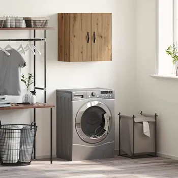 Nástěnná skříň Artisanový dub 60 x 31 x 60 cm kompozitní dřevo