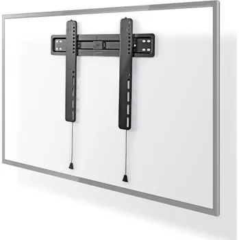 Televizní držák NEDIS nástěnný TV držák/ 32 - 55"/ nosnost 35 kg/ vzdálenost od stěny 18 mm/ fixní/ ocel/ černý