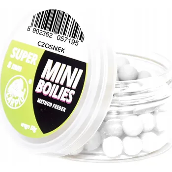 Boilies Carpio Mini Boilies 8mm Česnek