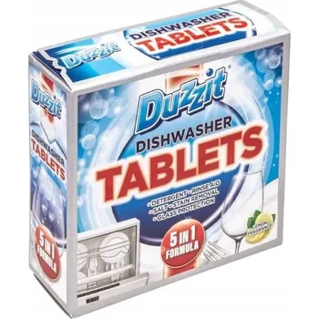 Tableta do myčky Tablety do myčky Duzzit Dishwasher Tablets Lemon 5 v 1 all in one 12 ks