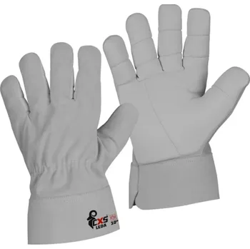 Pracovní rukavice CANIS Celokožené antivibrační rukavice CXS LEDA, Velikost rukavic 10"