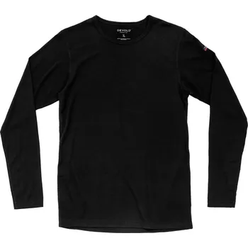 Pánské tričko Devold pánské vlněné triko Breeze Man Shirt Barva: black, Velikost: S