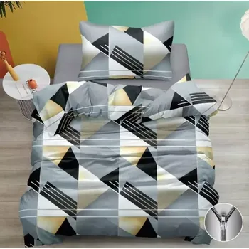 Povlečení NOVINKA 2025! Exkluzivní oboustranné Bavlněné povlečení s 3D efektem 140x200/70x90 cm - MATYLDA