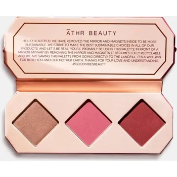 Paletka dekorativní kosmetiky ĀTHR BEAUTY Multifunkční paletka na tváře Crystal Charged Cheek RUBY