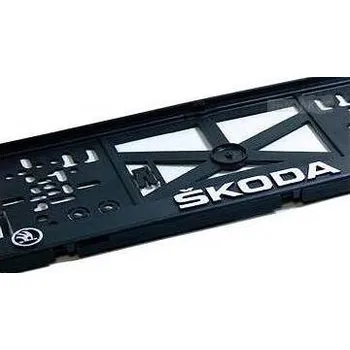 Držák SPZ AUTO Two M Podznačka 3D Škoda