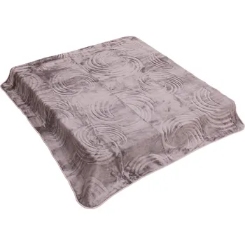 Přehoz na lůžko Deka pro dospělé 5604 - hnědá, 220x240 cm Scarlett