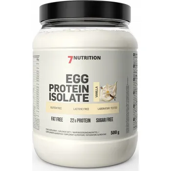 Protein 7Nutrition Egg Protein Isolate 500g Vanilka