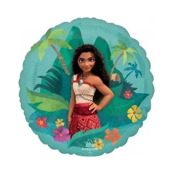 Balónek Fóliový balónek 18 palců 45 cm Moana kulatý k KULATÝ Den dětí