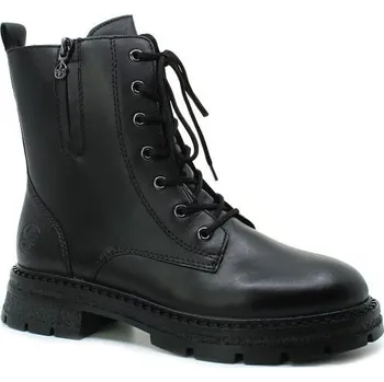 Dámská zimní obuv RIEKER Z9804-00 black, dámská kotníková obuv vel.38 (RIEKER Z9804-00 black)