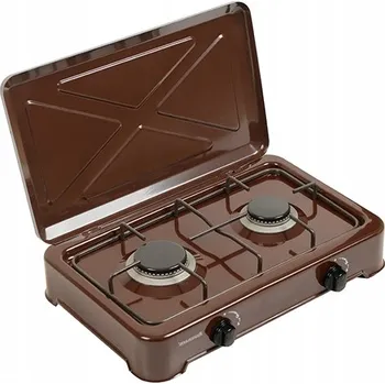 Turistický vařič Plynový Vařič na Propan-Butanovou Lahev, 2 Hořáky Ravanson K02BR