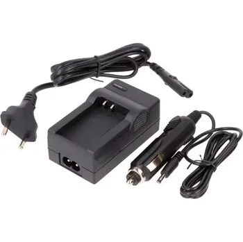 TopTechnology Nabíječka baterie NIKON EN-EL20 230V / 12V, pro digitální fotoaparáty, plus adaptér pro nabíjení v autě