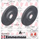 Brzdový kotouč ZIMMERMANN 370.3088.53