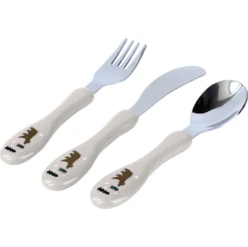 Příbor Sada dětských příborů KITCHISIMO 3ks medvídek