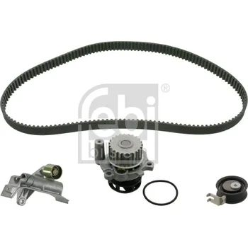 Vodní pumpa motoru Sada rozvodů - řemen s kladkami a vodní pumpa FEBI BILSTEIN 45128