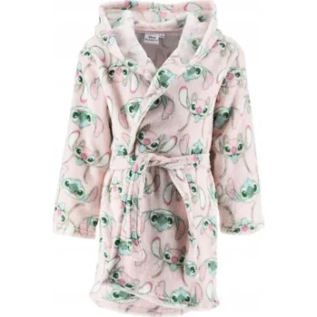 Dívčí župan SunCity • Dívčí fleece župan s kapucí Lilo & Stitch EU 98