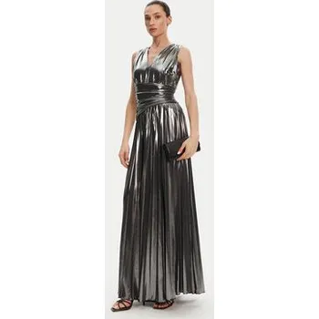 Dámské šaty Fracomina Večerní šaty FQ25SD3004W798L9 Stříbrná Regular Fit XL