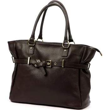 Kožená kabelka Luka hnědá KZ2260068