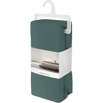 Prostěradlo Bavlněné prostěradlo Fashion 160x200 + 25 cm zelené