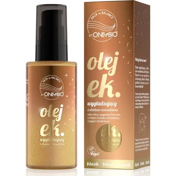Vlasová regenerace Hair in Balance od ONLYBIO Vyhlazující olej s rozjasňujícím efektem 70 ml
