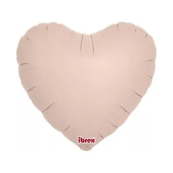 Balónek Fóliový balónek růžový ve tvaru "srdce", 14" - 35 cm / 5 ks