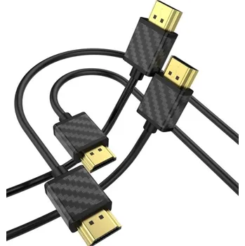 Video kabel HDMI kabel SOEYBAE 4K 1 m 5 kusů HDMI Podporuje ARC UHD HDR pro PS3, PS4