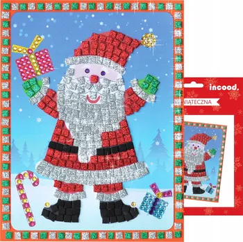 kreativní sada Kreativní vánoční sada Pěnová mozaika