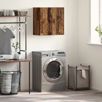 Nástěnná skříňka Staré dřevo 60 x 31 x 60 cm Kompozitní dřevo