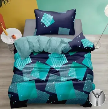 Povlečení NOVINKA 2025! Exkluzivní oboustranné Bavlněné povlečení s 3D efektem 140x200/70x90 cm - LÍZA