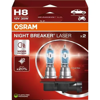 Žárovka Osram H8, Night Breaker Laser 64212NL-2HB