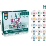 Mamido Magnetická stavebnice Piping building blocks 70 dílů