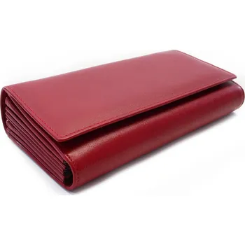 Arwel Kožená číšnická peněženka s kapsami na mince - česká výroba; červená