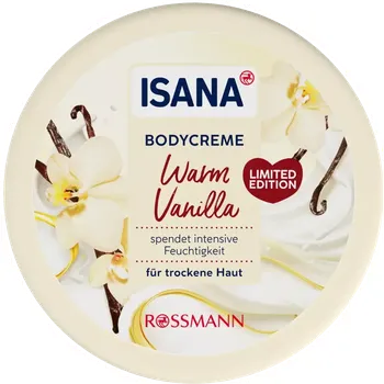 Tělový krém ISANA Tělový krém Vanilka 500 ml