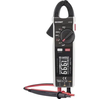 Kleště VOLTCRAFT VC-331 SE proudové kleště, CAT II 600 V, CAT III 300 V, displej (counts) 2000, VC-17139830