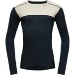 Devold LAUPAREN MERINO 190 SHIRT MAN Barva: RAW WHITE/INK/BLACK, Velikost: XL