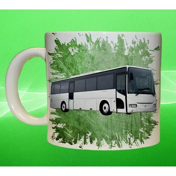 Moon River IVECO II hrnek s autobusem zelený obsah 450 ml