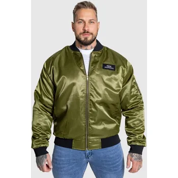 Pánská větrovka Bomber bunda Iron Aesthetics Maverick, zelená : Barva - Zelená, Velikost - XL