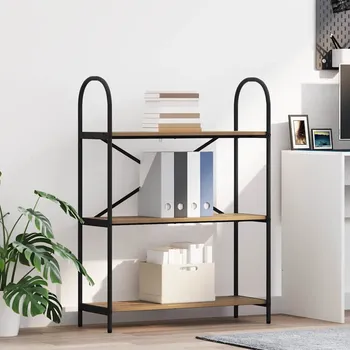 Knihovna Knihovna dub artisan 80 x 30 x 109 cm Kompozitní dřevo